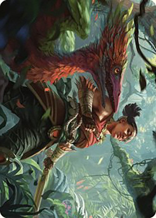 Wayta, Trainer Prodigy Art Card [The Lost Caverns of Ixalan Art Series] | Cracking-Singles