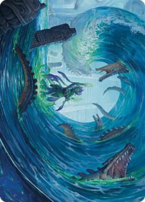 Wave Goodbye Art Card [The Lost Caverns of Ixalan Art Series] | Cracking-Singles