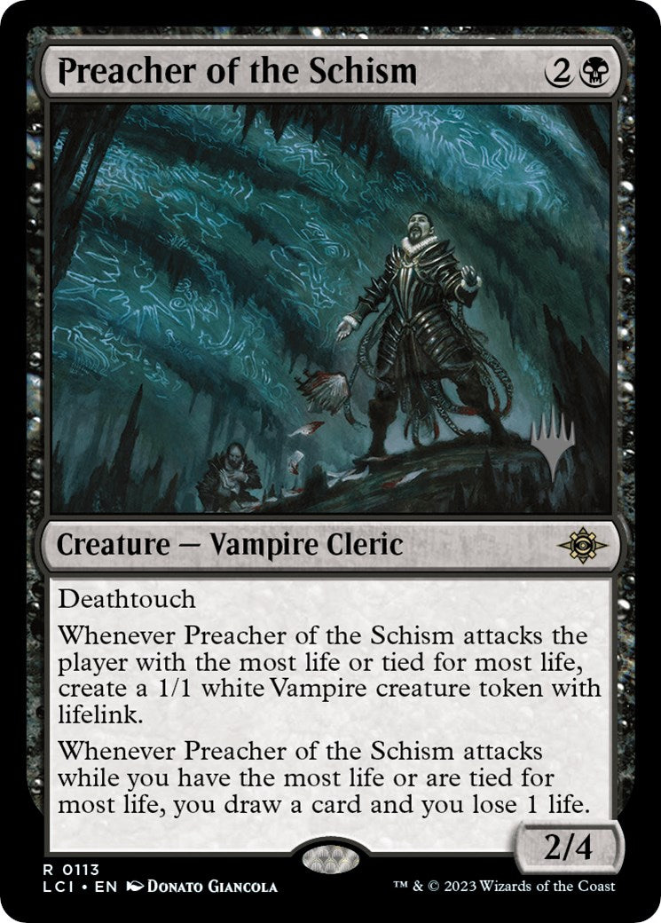 Preacher of the Schism (Promo Pack) [The Lost Caverns of Ixalan Promos] | Cracking-Singles
