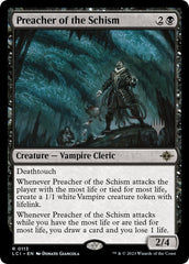 Preacher of the Schism (Promo Pack) [The Lost Caverns of Ixalan Promos] | Cracking-Singles