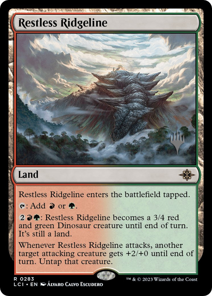 Restless Ridgeline (Promo Pack) [The Lost Caverns of Ixalan Promos] | Cracking-Singles