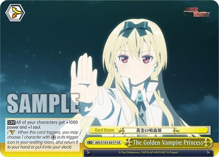 The Golden Vampire Princess (ARI/S103-E017 CR) [Arifureta: From Commonplace to World's Strongest] | Cracking-Singles