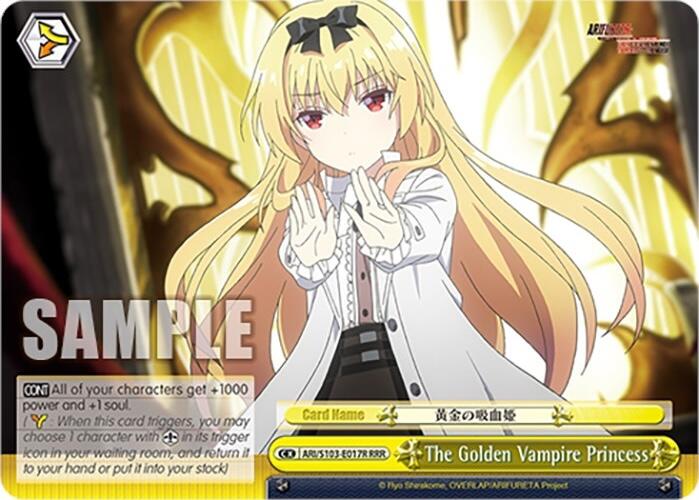 The Golden Vampire Princess (ARI/S103-E017R RRR) [Arifureta: From Commonplace to World's Strongest] | Cracking-Singles