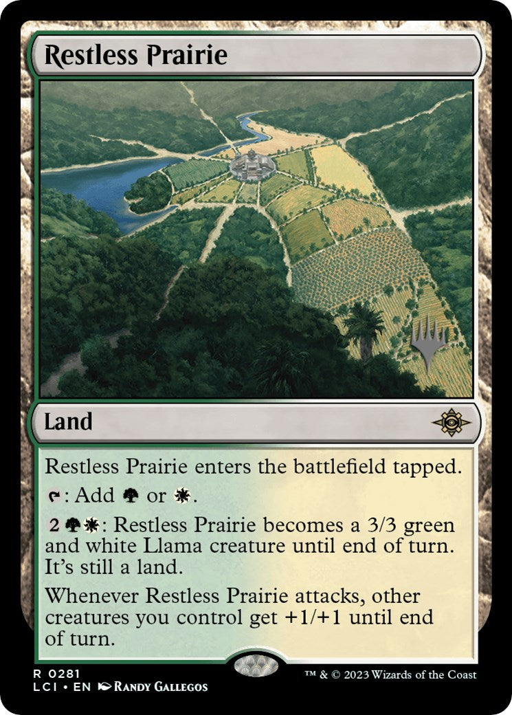Restless Prairie (Promo Pack) [The Lost Caverns of Ixalan Promos] | Cracking-Singles