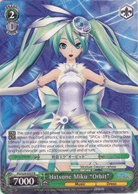 Hatsune Miku "Orbit" (PD/S29-E033 R) [Hatsune Miku: Project DIVA F 2nd] | Cracking-Singles
