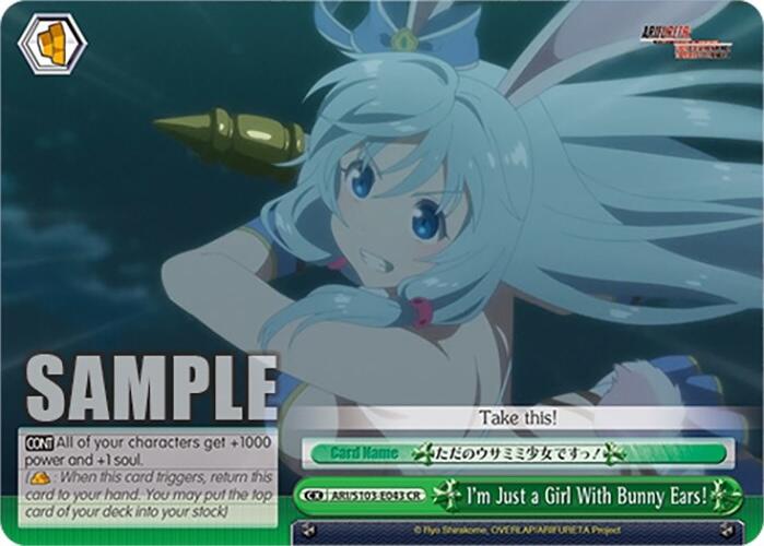 I'm Just a Girl with Bunny Ears! (ARI/S103-E043 CR) [Arifureta: From Commonplace to World's Strongest] | Cracking-Singles