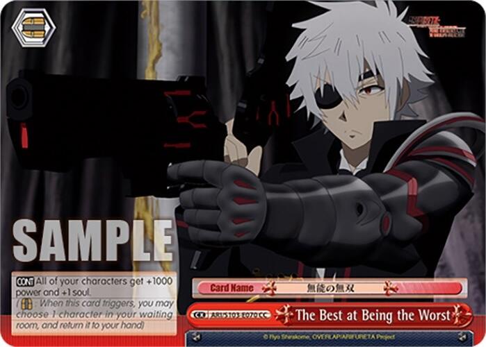 The Best at Being the Worst (ARI/S103-E070 CC) [Arifureta: From Commonplace to World's Strongest] | Cracking-Singles