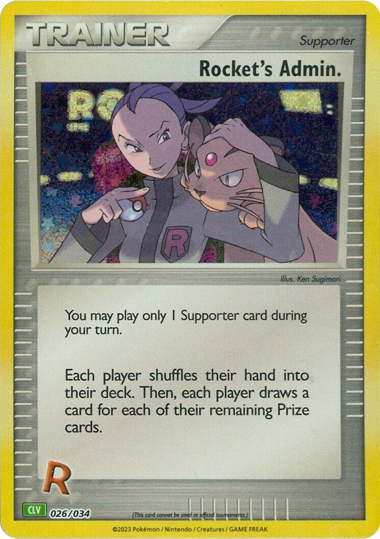 Rocket's Admin. (CLV) [Trading Card Game Classic] | Cracking-Singles
