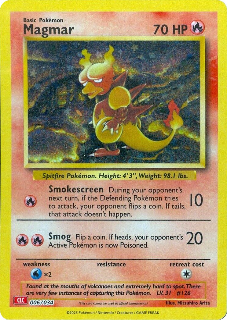 Magmar [Trading Card Game Classic] | Cracking-Singles