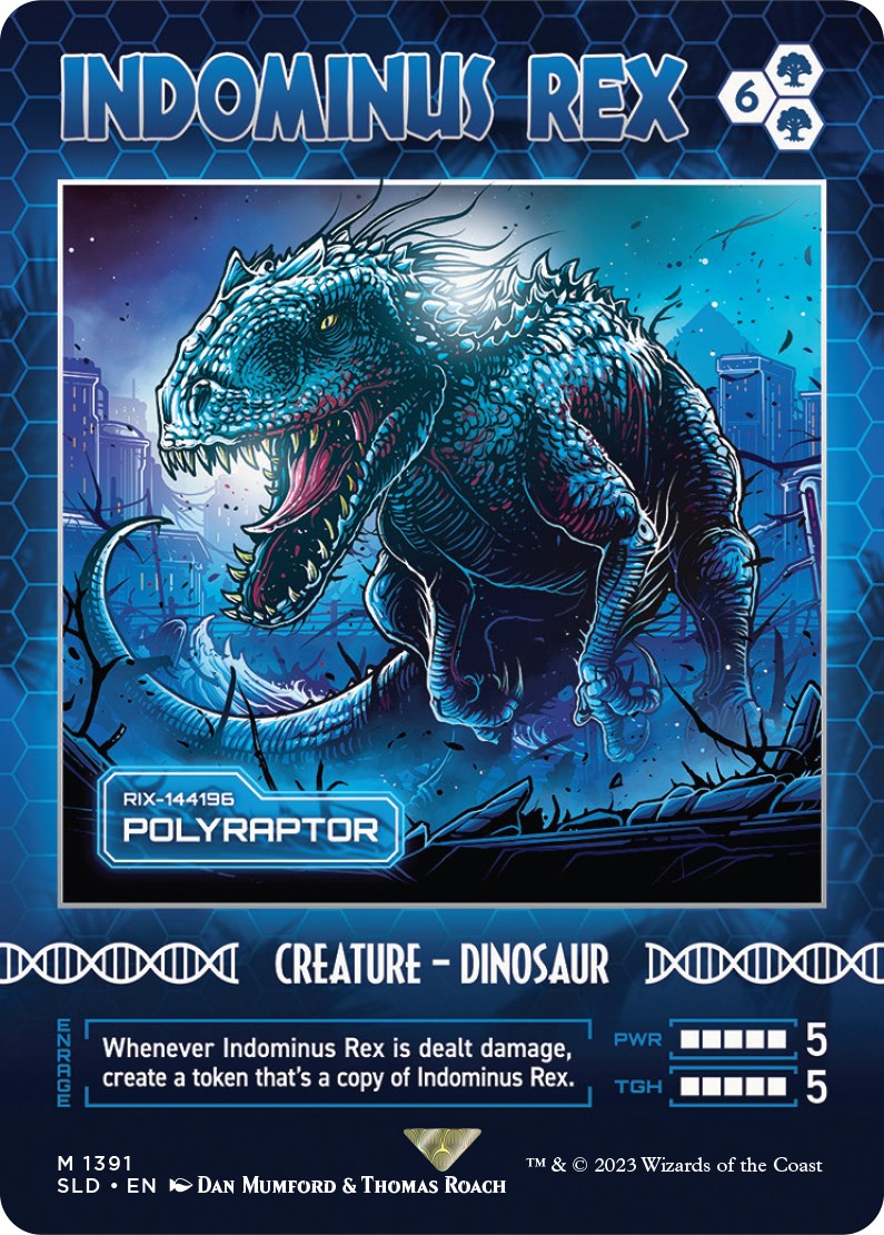 Indominus Rex - Polyraptor [Secret Lair Drop Series] | Cracking-Singles