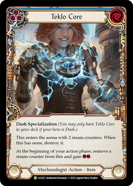 Teklo Core [LGS223] (Promo)  Cold Foil | Cracking-Singles