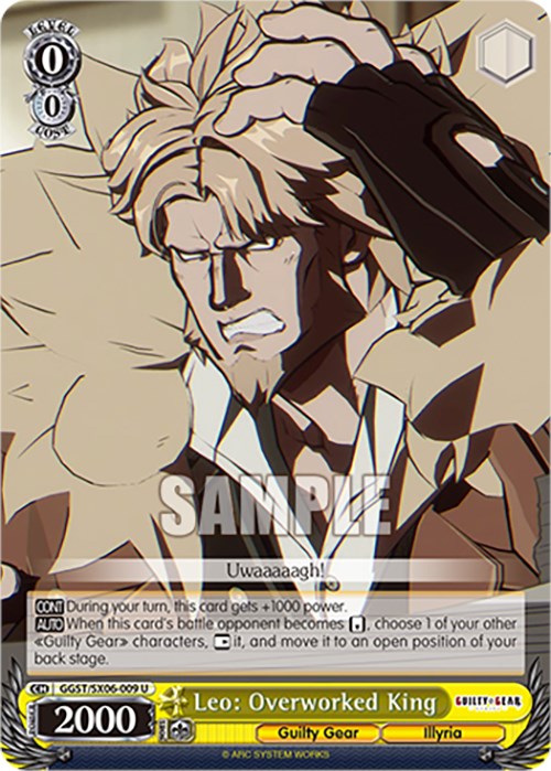 Leo: Overworked King (GGST/SX06-009 U) [Guilty Gear -Strive-] | Cracking-Singles