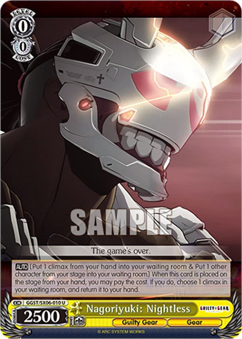 Nagoriyuki: Nightless (GGST/SX06-010 U) [Guilty Gear -Strive-] | Cracking-Singles