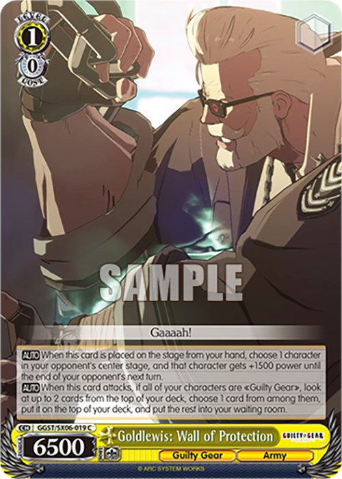 Goldlewis: Wall of Protection (GGST/SX06-019 C) [Guilty Gear -Strive-] | Cracking-Singles