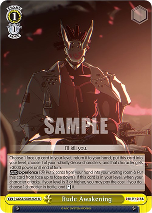 Rude Awakening (GGST/SX06-021 U) [Guilty Gear -Strive-] | Cracking-Singles