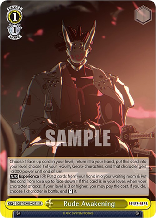 Rude Awakening (GGST/SX06-021S SR) [Guilty Gear -Strive-] | Cracking-Singles