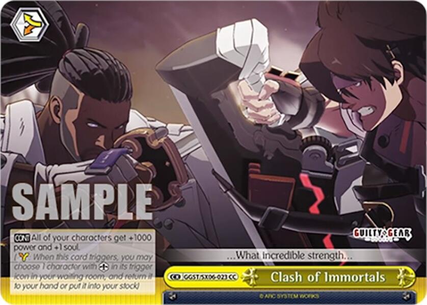 Clash of Immortals (GGST/SX06-023 CC) [Guilty Gear -Strive-] | Cracking-Singles