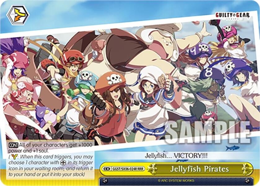 Jellyfish Pirates (GGST/SX06-024R RRR) [Guilty Gear -Strive-] | Cracking-Singles