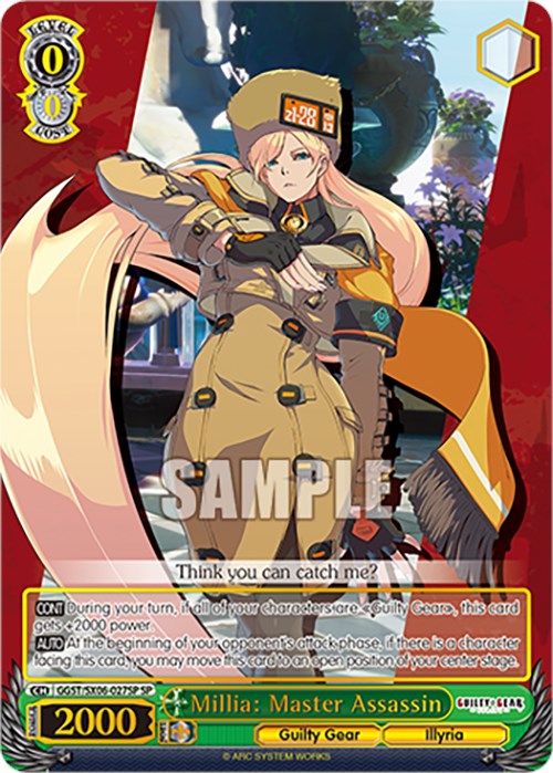 Millia: Master Assassin (GGST/SX06-027SP SP) [Guilty Gear -Strive-] | Cracking-Singles