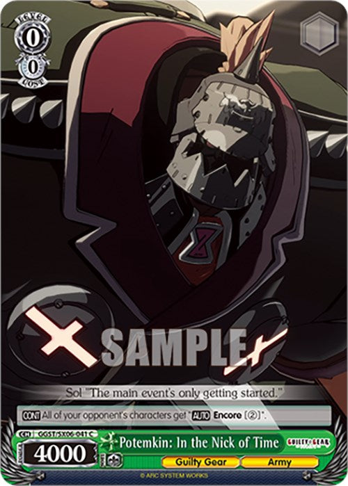 Potemkin: In the Nick of Time (GGST/SX06-041 C) [Guilty Gear -Strive-] | Cracking-Singles