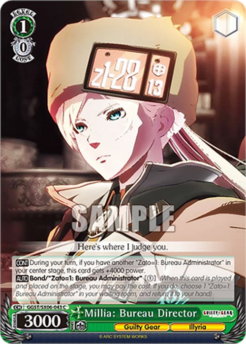 Millia: Bureau Director (GGST/SX06-043 C) [Guilty Gear -Strive-] | Cracking-Singles