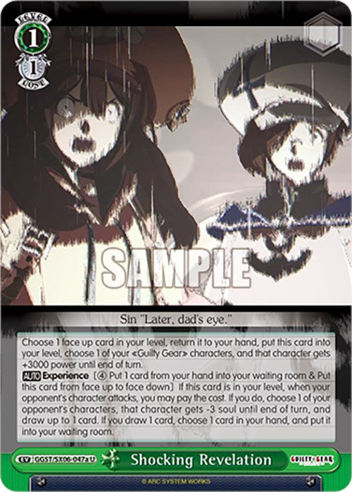 Shocking Revelation (a) (GGST/SX06-047a U) [Guilty Gear -Strive-] | Cracking-Singles