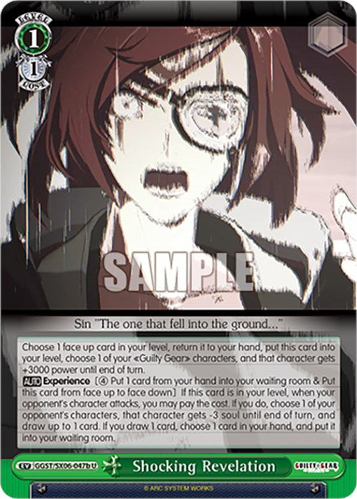Shocking Revelation (b) (GGST/SX06-047b U) [Guilty Gear -Strive-] | Cracking-Singles