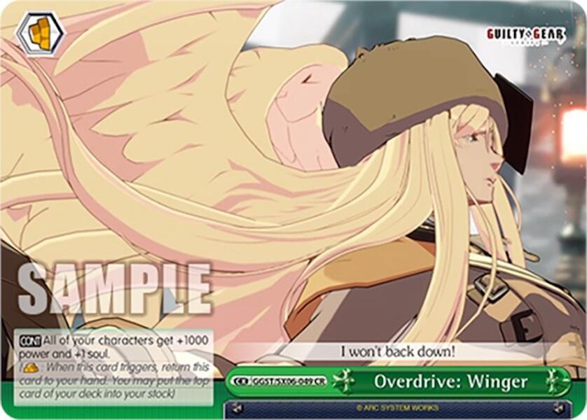 Overdrive: Winger (GGST/SX06-049 CR) [Guilty Gear -Strive-] | Cracking-Singles