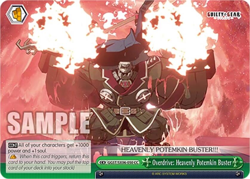 Overdrive: Heavenly Potemkin Buster (GGST/SX06-050 CC) [Guilty Gear -Strive-] | Cracking-Singles