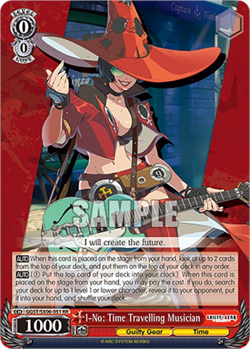 I-No: Time Travelling Musician (GGST/SX06-051 RR) [Guilty Gear -Strive-] | Cracking-Singles
