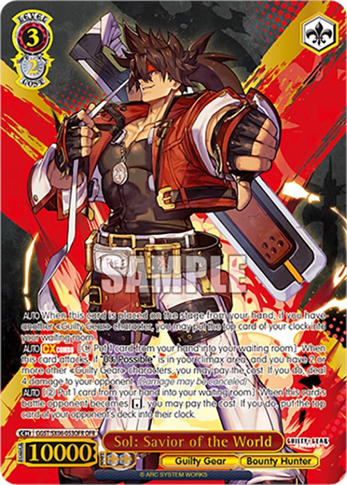 Sol: Savior of the World (GGST/SX06-053OFR OFR) [Guilty Gear -Strive-] | Cracking-Singles