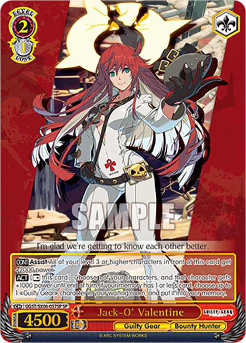 Jack-O' Valentine (GGST/SX06-057SP SP) [Guilty Gear -Strive-] | Cracking-Singles