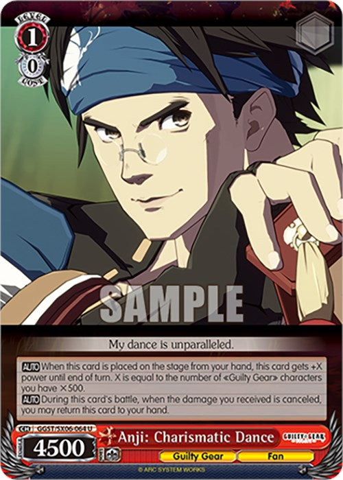Anji: Charismatic Dance (GGST/SX06-064 U) [Guilty Gear -Strive-] | Cracking-Singles