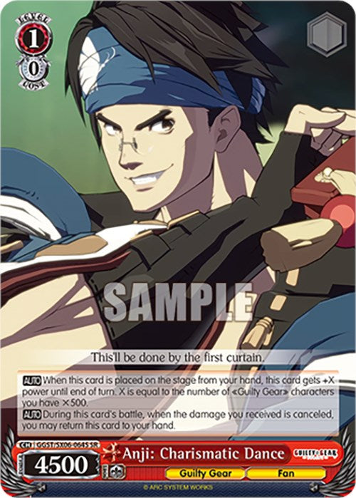 Anji: Charismatic Dance (GGST/SX06-064S SR) [Guilty Gear -Strive-] | Cracking-Singles