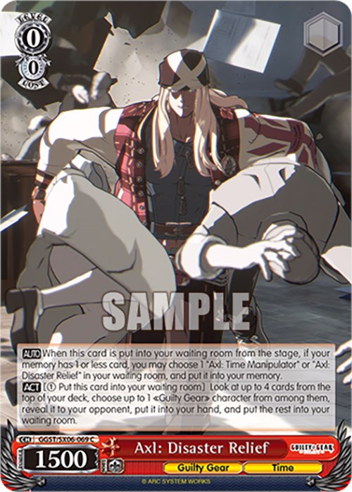 Axl: Disaster Relief (GGST/SX06-069 C) [Guilty Gear -Strive-] | Cracking-Singles