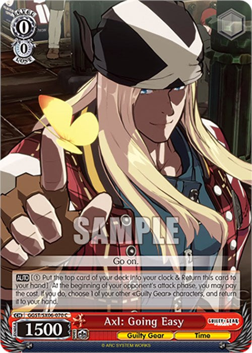Axl: Going Easy (GGST/SX06-070 C) [Guilty Gear -Strive-] | Cracking-Singles
