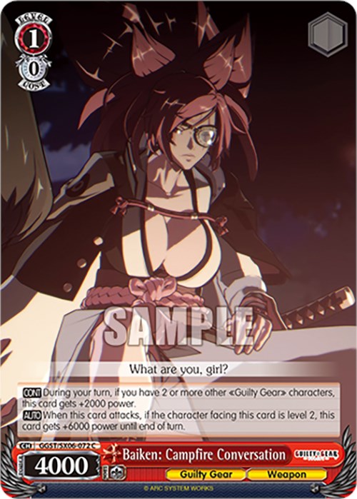 Baiken: Campfire Conversation (GGST/SX06-072 C) [Guilty Gear -Strive-] | Cracking-Singles