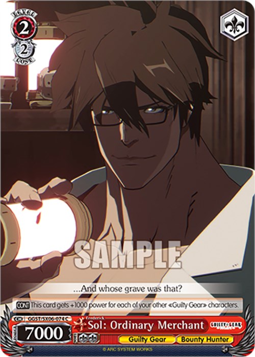 Sol (furigana:Frederick): Ordinary Merchant (GGST/SX06-074 C) [Guilty Gear -Strive-] | Cracking-Singles