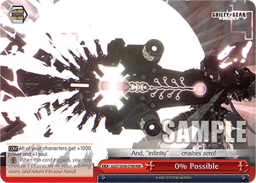 0% Possible (GGST/SX06-078R RRR) [Guilty Gear -Strive-] | Cracking-Singles