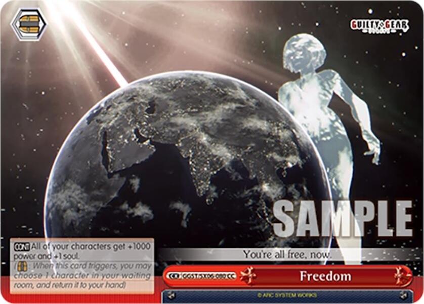 Freedom (GGST/SX06-080 CC) [Guilty Gear -Strive-] | Cracking-Singles