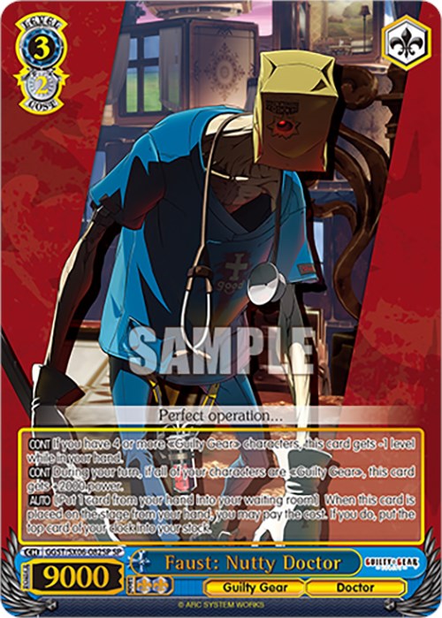 Faust: Nutty Doctor (GGST/SX06-082SP SP) [Guilty Gear -Strive-] | Cracking-Singles
