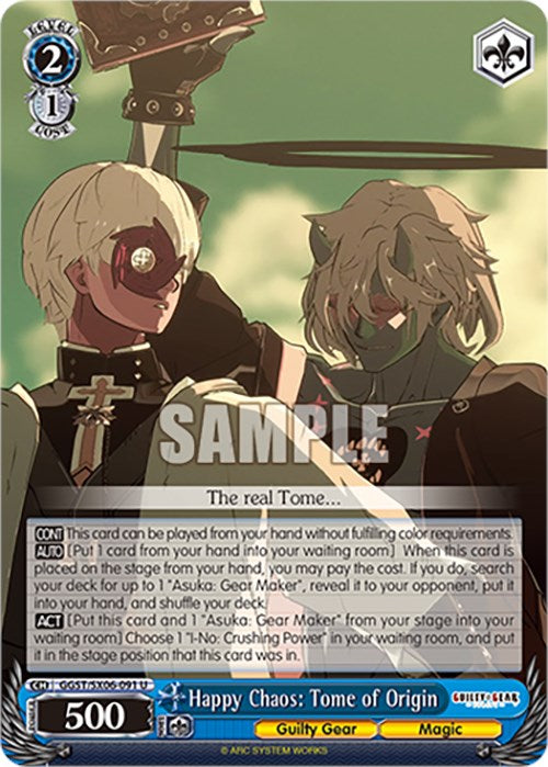 Happy Chaos: Tome of Origin (GGST/SX06-091 U) [Guilty Gear -Strive-] | Cracking-Singles
