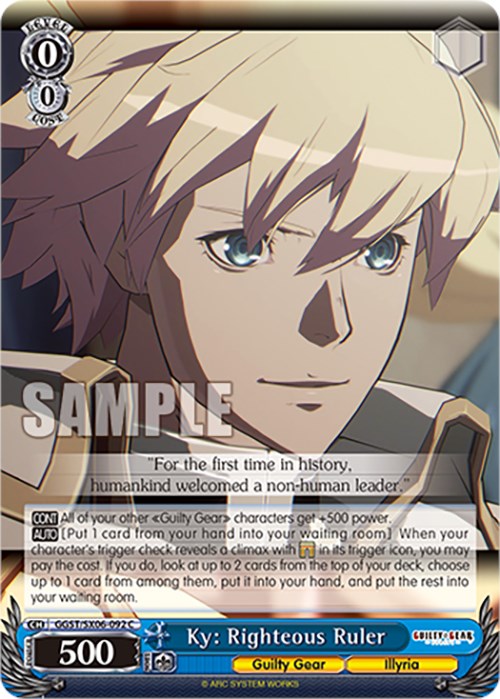 Ky: Righteous Ruler (GGST/SX06-092 C) [Guilty Gear -Strive-] | Cracking-Singles