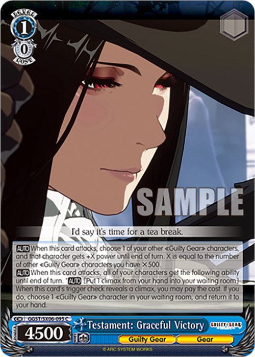 Testament: Graceful Victory (GGST/SX06-095 C) [Guilty Gear -Strive-] | Cracking-Singles