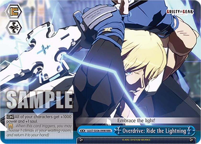 Overdrive: Ride the Lightning (GGST/SX06-099R RRR) [Guilty Gear -Strive-] | Cracking-Singles
