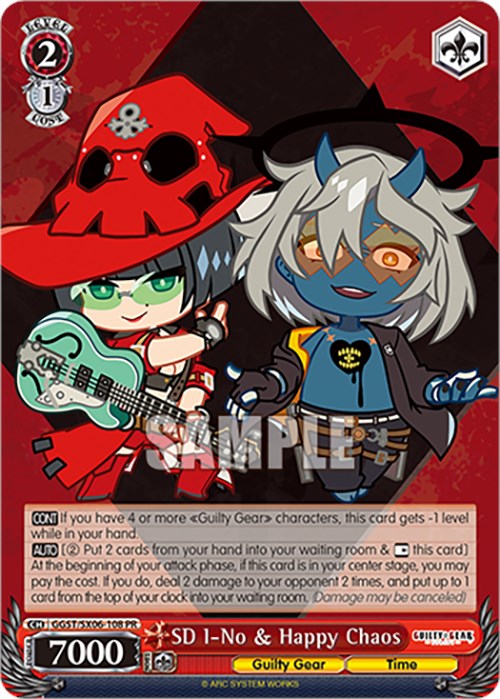 SD I-No & Happy Chaos (GGST/SX06-108 PR) [Guilty Gear -Strive-] | Cracking-Singles