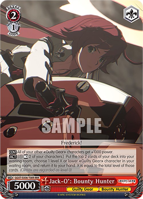 Jack-O': Bounty Hunter (GGST/SX06-T08R RRR) [Guilty Gear -Strive-] | Cracking-Singles