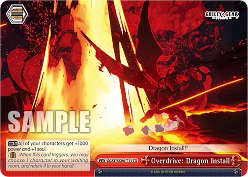 Overdrive: Dragon Install (GGST/SX06-T11 TD) [Guilty Gear -Strive-] | Cracking-Singles