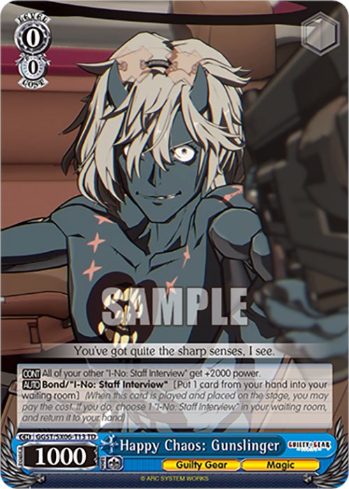 Happy Chaos: Gunslinger (GGST/SX06-T13 TD) [Guilty Gear -Strive-] | Cracking-Singles