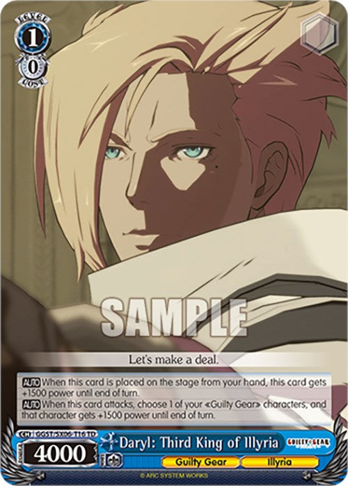 Daryl: Third King of Illyria (GGST/SX06-T16 TD) [Guilty Gear -Strive-] | Cracking-Singles
